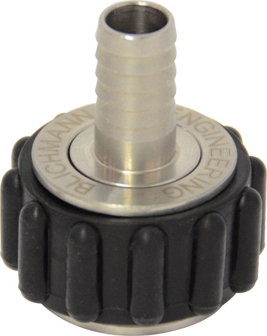 Blichmann Stainless QuickConnector - 3/8in. Straight Barb